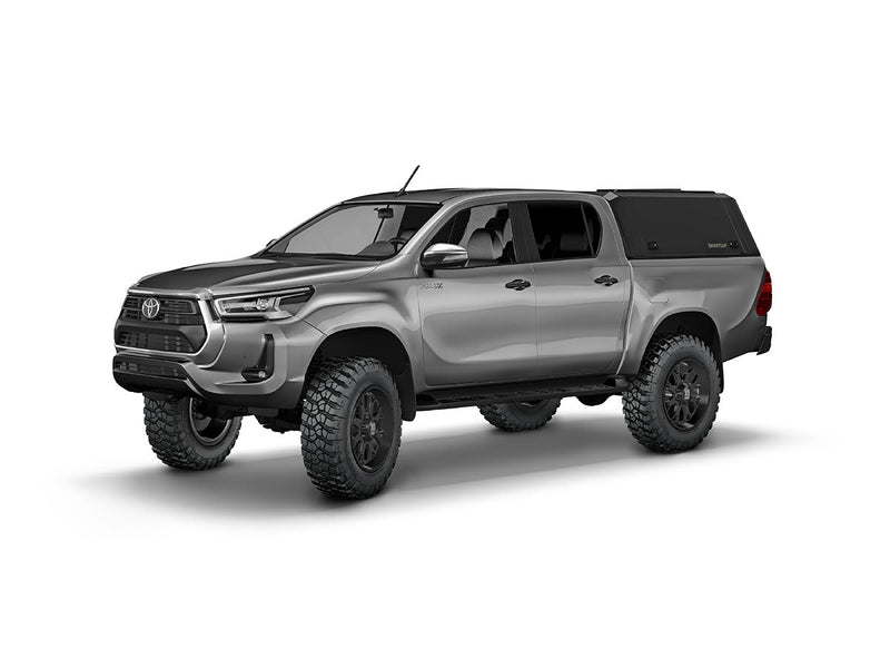 RSI SmartCap Hard Top EVOc COMMERCIAL - TOYOTA HILUX DOUBLE CAB SB-5' 2016 Nero Opaco – SKU EC1304-MB – foto Misutonida 3