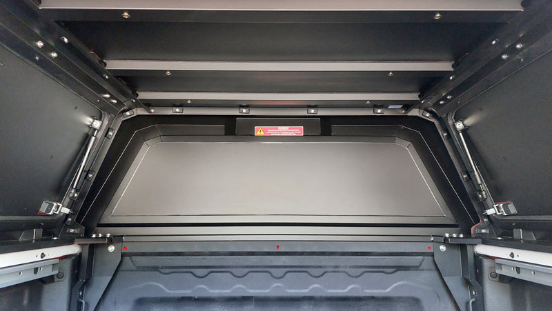 RSI SmartCap Hard Top EVOd DEFENDER - FORD RANGER EU DOUBLE CAB SB-5' 2012-2022 NERO OPACO – SKU ED0305-MB – foto Misutonida 2