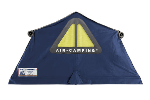 Tenda da tetto AutoHome Air-Camping – tenda aperta, vista laterale