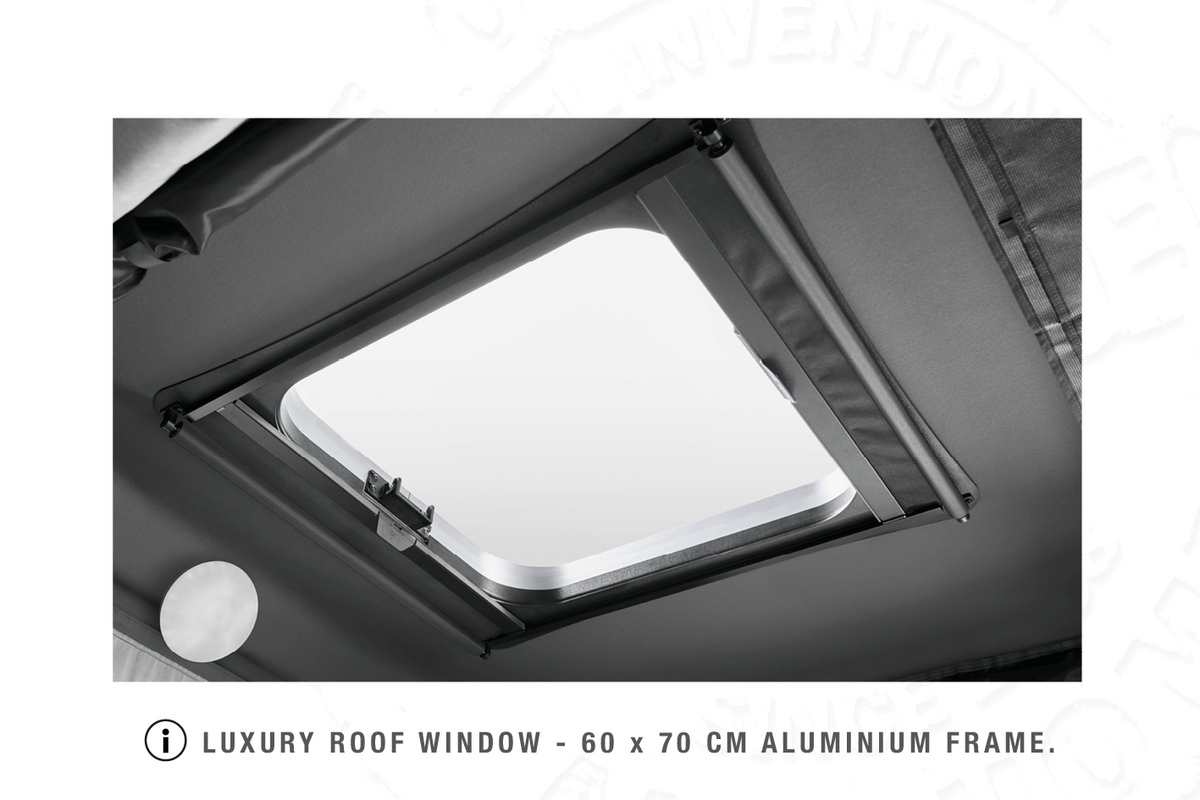 Tenda da tetto AutoHome Air-Sky 360 – finestra a tetto con telaio in alluminio
