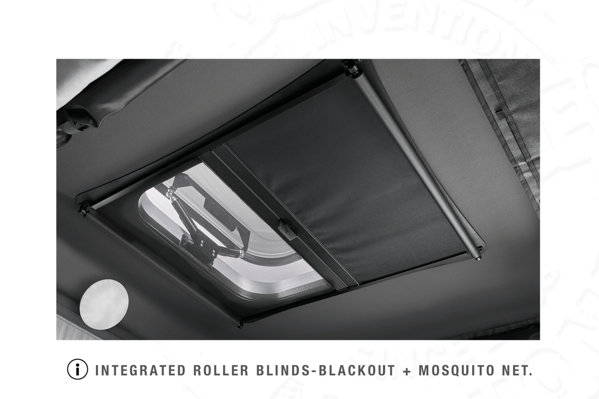 Tenda da tetto AutoHome Air-Sky 360 – tendina oscurante e zanzariera della finestra a tetto