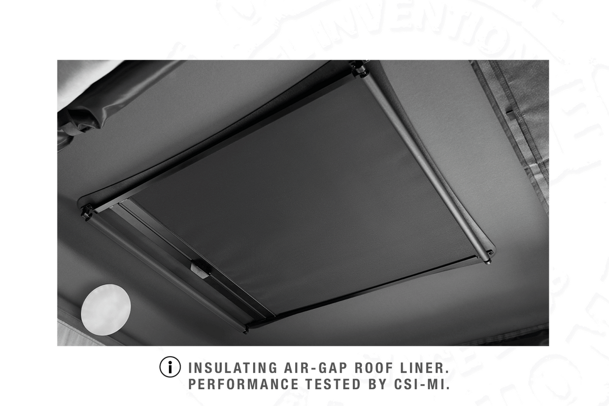 Tenda da tetto AutoHome Air-Sky 360 – sottotetto coibentato