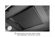 Tenda da tetto AutoHome Air-Sky 360 – sottotetto coibentato