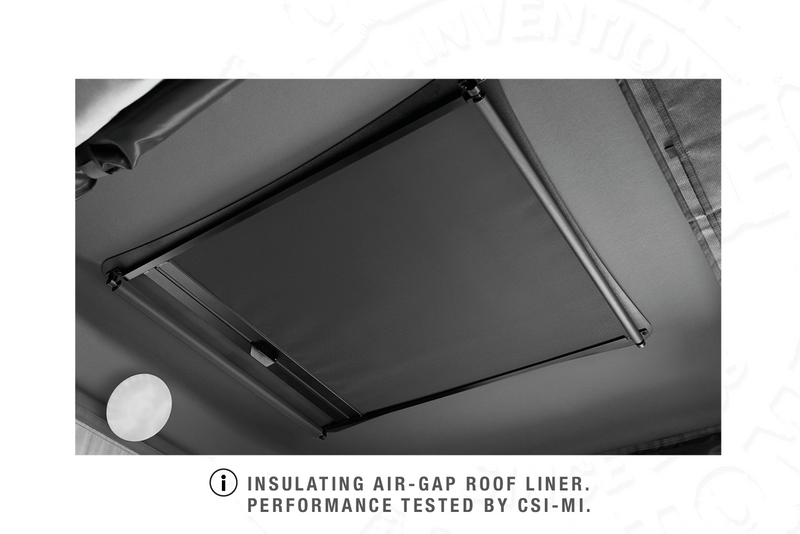 Tenda da tetto AutoHome Air-Sky 360 – sottotetto coibentato