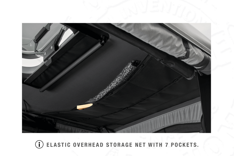 Tenda da tetto AutoHome Air-Sky 360 – rete portaoggetti a soffitto