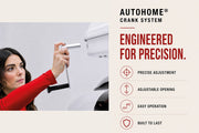 Tenda da tetto AutoHome Air-Sky 360 – sistema di apertura a manovella