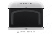 Tenda da tetto AutoHome Air-Sky 360, guscio Bianco – ventilazione con doppia zip