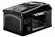 Tenda da tetto AutoHome Air-Sky 360, guscio Black Storm – tenda aperta