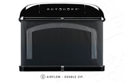 Tenda da tetto AutoHome Air-Sky 360, guscio Black Storm – ventilazione con doppia zip