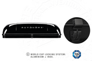 Tenda da tetto AutoHome Air-Sky 360, guscio Black Storm – chiusure in alluminio e inox