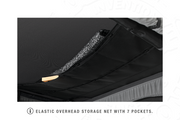 Tenda da tetto AutoHome Airlander Plus – rete portaoggetti a soffitto