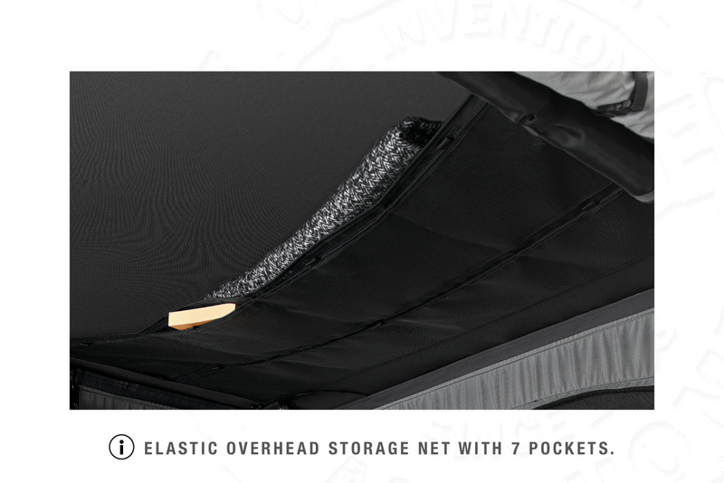 Tenda da tetto AutoHome Airlander Plus – rete portaoggetti a soffitto