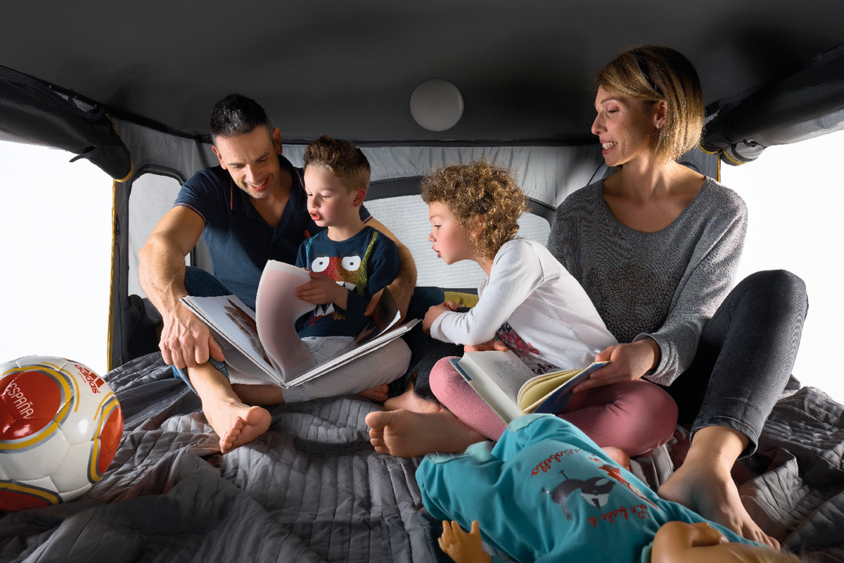 Tenda da tetto AutoHome Airlander Plus 360 – famiglia in tenda