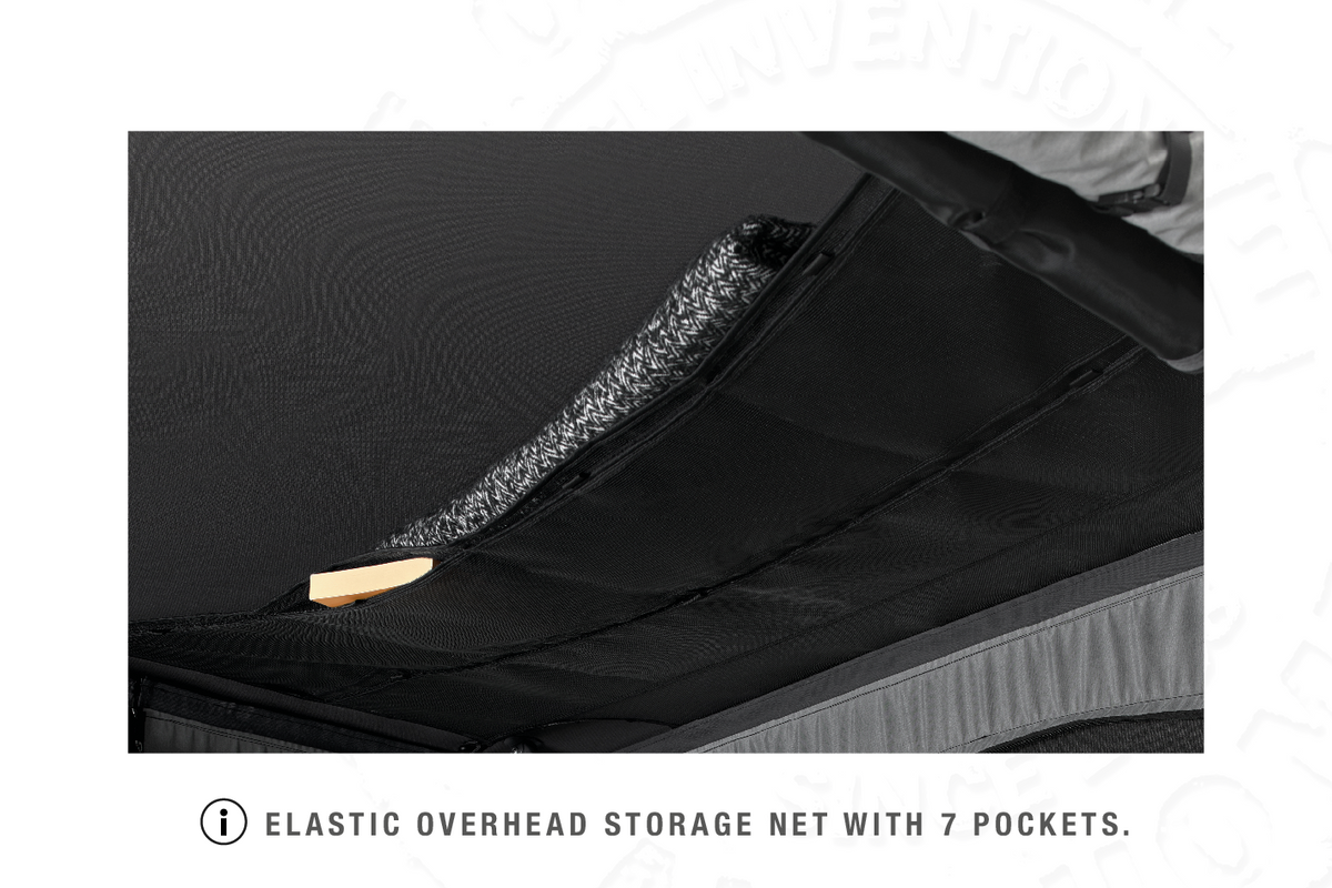 Tenda da tetto AutoHome Airlander Plus 360 – rete portaoggetti a soffitto