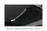 Tenda da tetto AutoHome Airlander Plus 360 – rete portaoggetti a soffitto