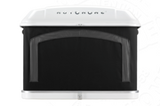 Tenda da tetto AutoHome Airlander Plus 360, guscio Bianco – vista frontale
