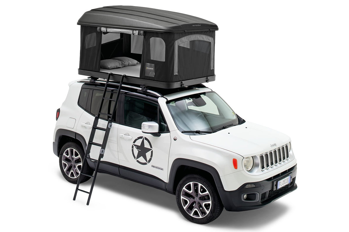 Tenda da tetto AutoHome Airlander Plus 360, guscio Hard Face Black – su SUV