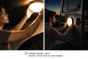 Tenda da tetto AutoHome Airtop 360 – lampada LED interna