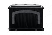 Tenda da tetto AutoHome Airtop 360, guscio Black Storm – vista posteriore