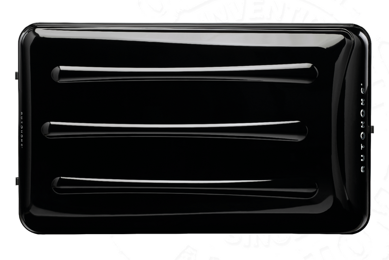 Tenda da tetto AutoHome Airtop 360, guscio Black Storm – vista dall'alto