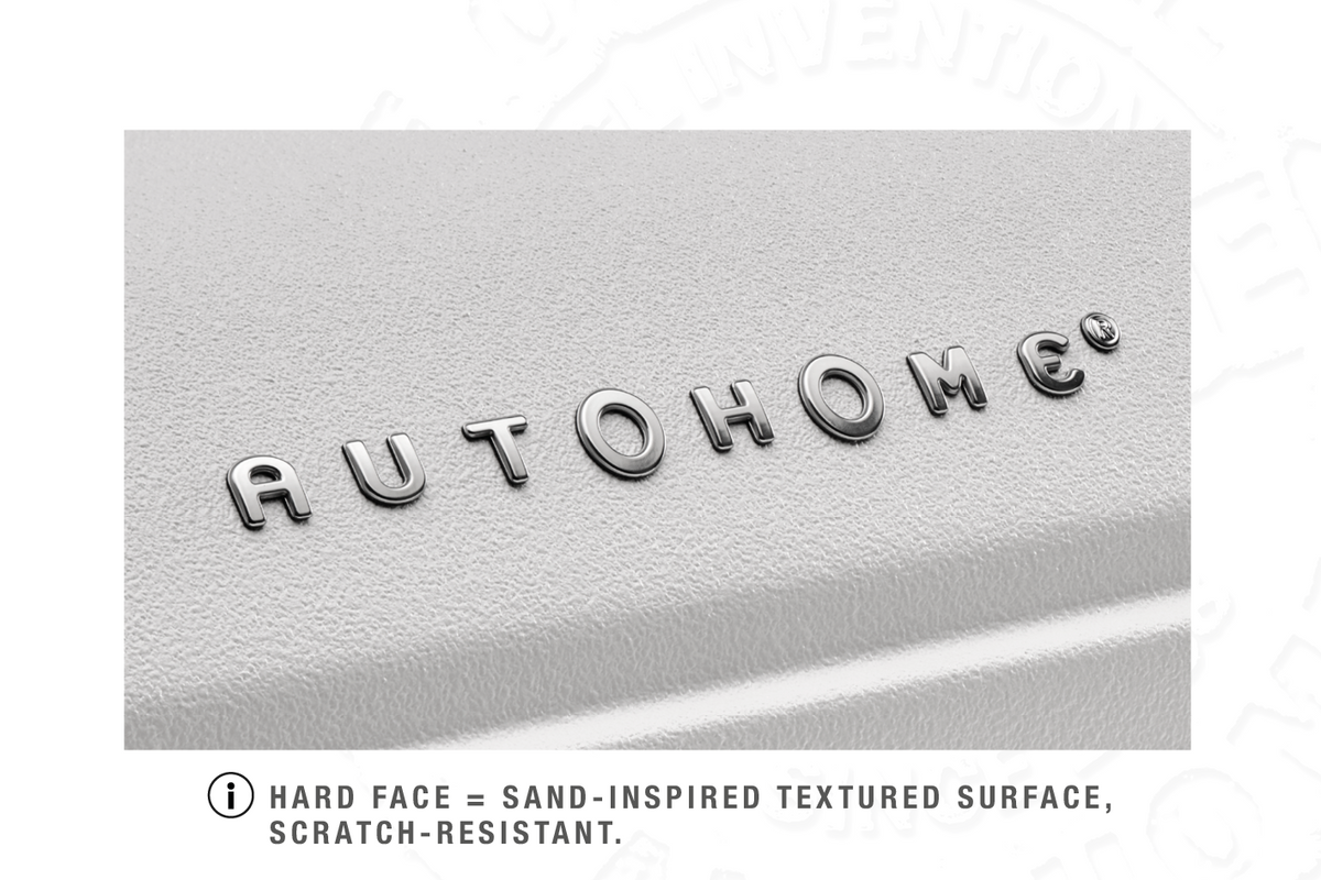 Tenda da tetto AutoHome Airtop 360, guscio Hard Face White – finitura Hard Face