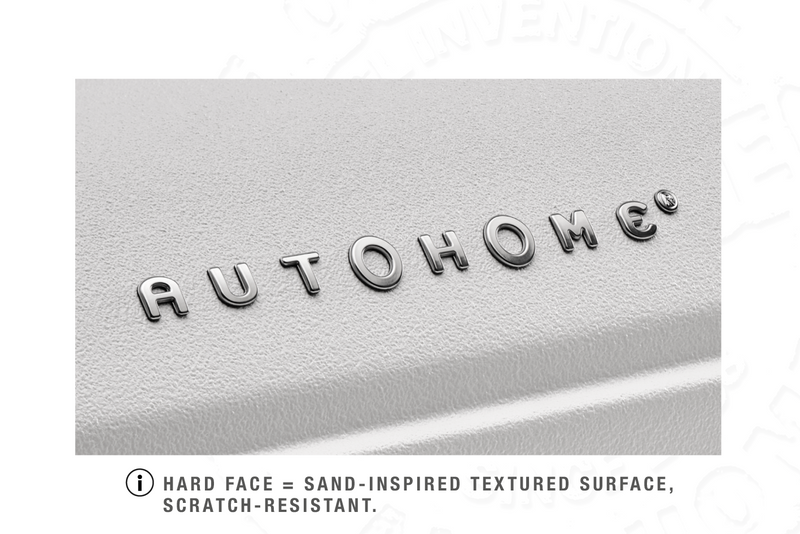 Tenda da tetto AutoHome Airtop 360, guscio Hard Face White – finitura Hard Face
