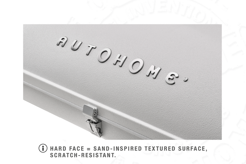 Tenda da tetto AutoHome Airtop 360, guscio Hard Face White – finitura Hard Face