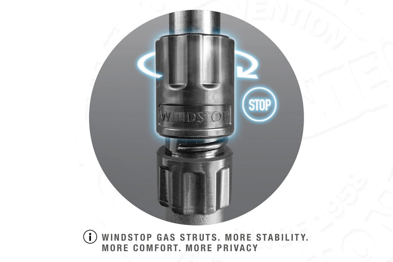 Tenda da tetto AutoHome Airtop Plus – molla a gas con Windstop