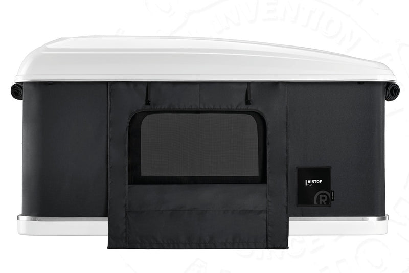 Tenda da tetto AutoHome Airtop Plus, guscio Bianco – vista laterale