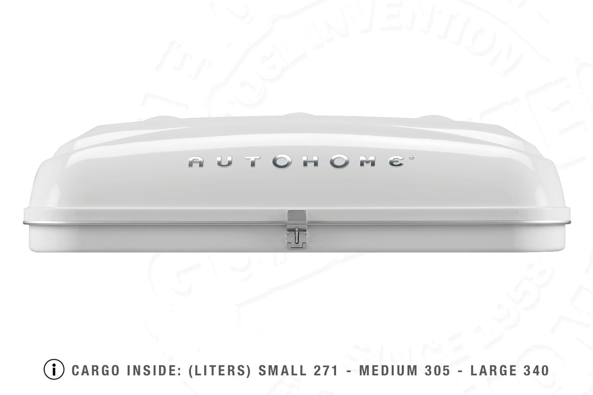 Tenda da tetto AutoHome Airtop Plus, guscio Bianco – vista laterale