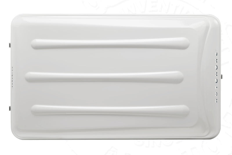 Tenda da tetto AutoHome Airtop Plus, guscio Bianco – vista dall'alto