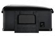 Tenda da tetto AutoHome Airtop Plus, guscio Black Storm – vista laterale