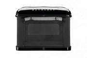 Tenda da tetto AutoHome Airtop Plus, guscio Black Storm – vista frontale
