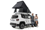 Tenda da tetto AutoHome Columbus Variant, guscio Bianco – montata sul veicolo