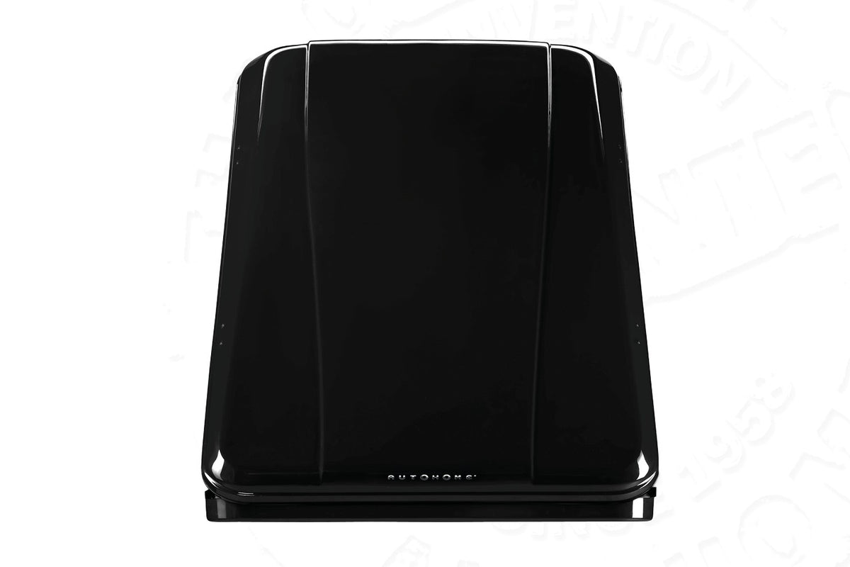 Tenda da tetto AutoHome Columbus Variant, guscio Black Storm – vista dall'alto
