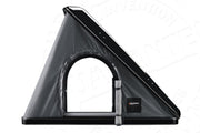Tenda da tetto AutoHome Columbus Variant, guscio Black Storm – vista laterale