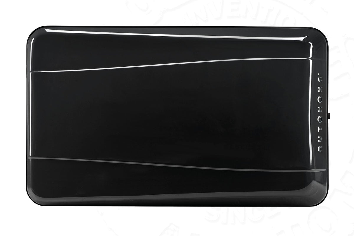 Tenda da tetto AutoHome Columbus Variant, guscio Black Storm – vista dall'alto