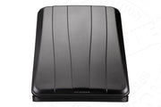 Tenda da tetto AutoHome Columbus Variant, guscio Hard Face Black – vista dall'alto