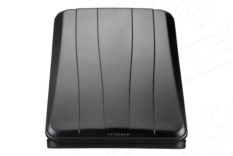 Tenda da tetto AutoHome Columbus Variant, guscio Hard Face Black – vista dall'alto