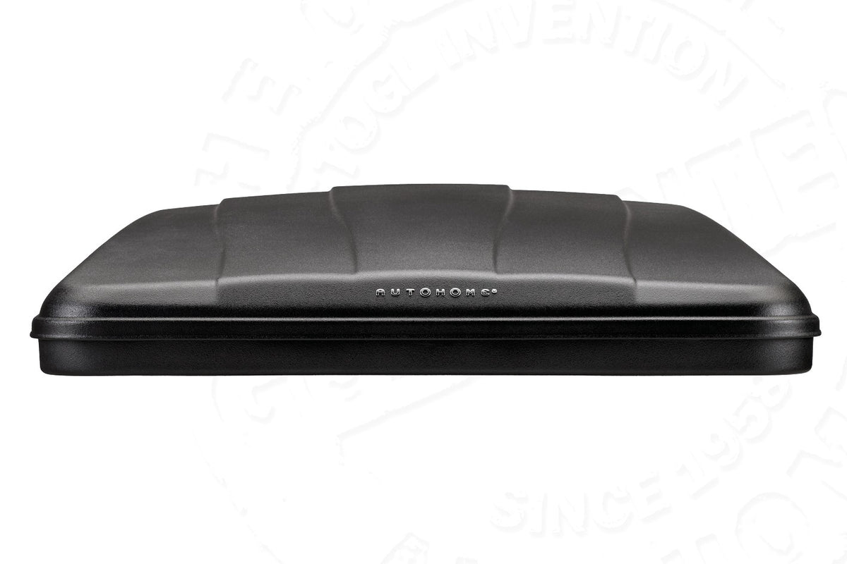 Tenda da tetto AutoHome Columbus Variant, guscio Hard Face Black – vista frontale