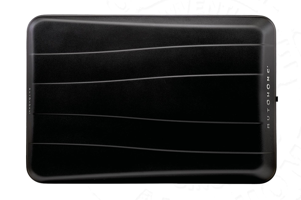 Tenda da tetto AutoHome Columbus Variant, guscio Hard Face Black – vista dall'alto