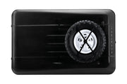 Tenda da tetto AutoHome Extreme-Cargo 360, guscio Hard Face Black – guscio con ruota di scorta sul piano di carico