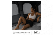 Tenda da tetto AutoHome Extreme-Cargo 360, guscio Hard Face Black – interno con tessuto double face