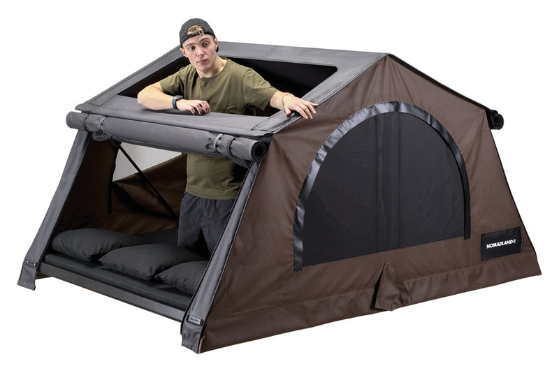 Tenda da tetto AutoHome Nomadland 2.0 – falda del tetto aperta
