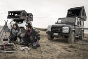 Tenda da tetto AutoHome Nomadland 2.0 – campo con due tende