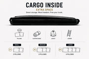 Tenda da tetto AutoHome Nomadland 3.0 – capacità di stivaggio nel guscio