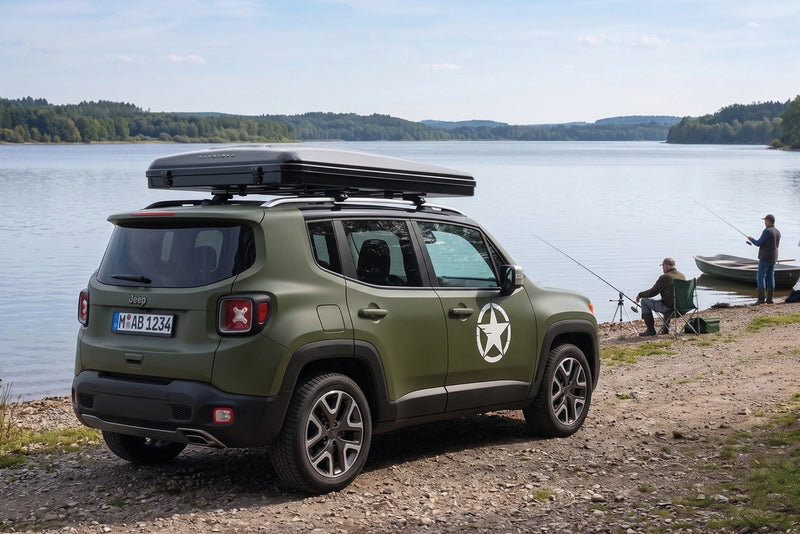 Tenda da tetto AutoHome Nomadland 3.0, tessuto Black – al lago