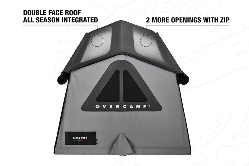 Tenda da tetto AutoHome Overcamp – tetto double face
