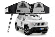 Tenda da tetto AutoHome Overcamp – due tende affiancate su SUV