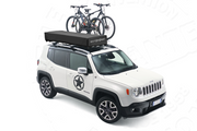 Tenda da tetto AutoHome Overcamp – tenda chiusa e bici sul tetto